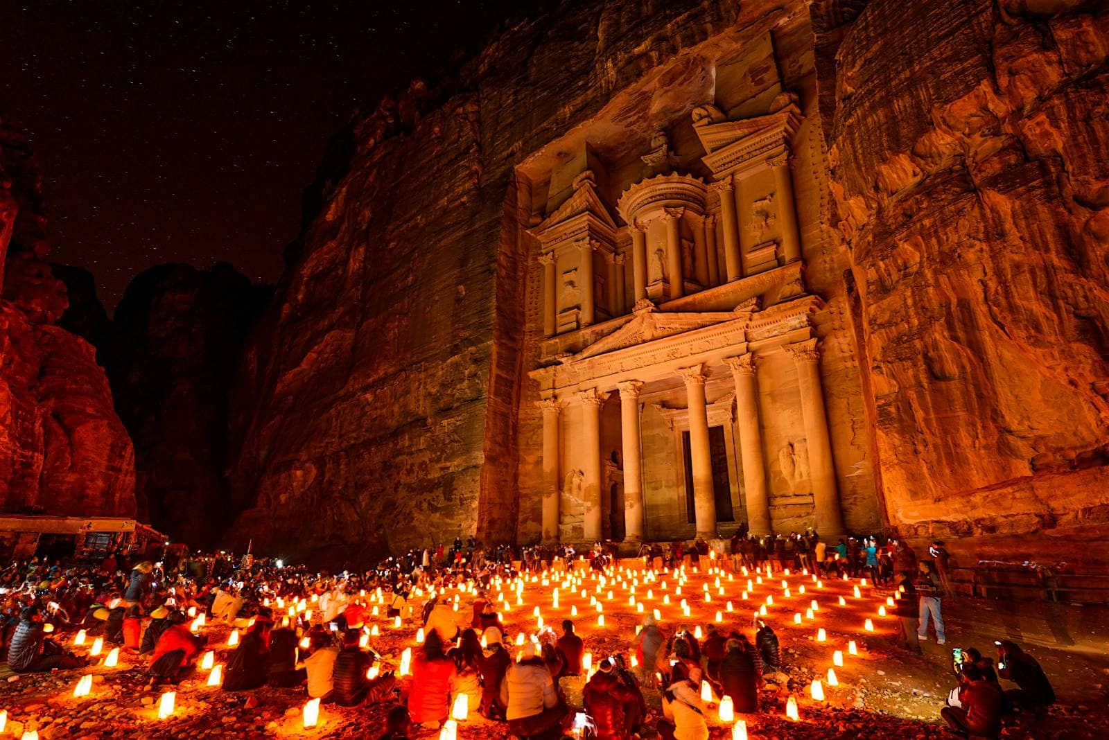 petra night